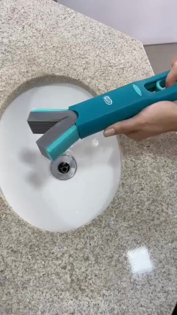 Mini Mop Pva Rodo Rodinho Dobravel Magico Lava Seca e Limpa Portatil Flash Limp MOP7674