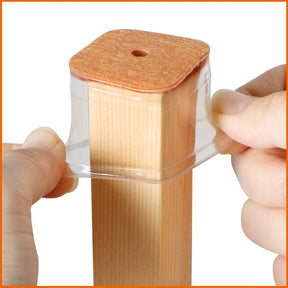 Kit 16 Peças Protetor Para O Pé Da Cadeira Mesa De Silicone