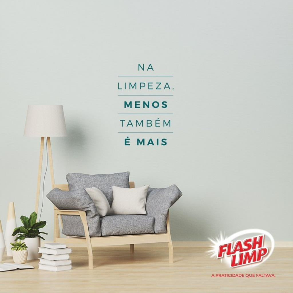Vassoura Emborracha Multiuso 2 Em 1 Carpetes E Tapetes Flash Limp
