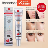 Creme Facial CC Corretor de Cor com Centella Asiatica, BB Cream Reparador e Base Líquida Clareadora - 45ml.